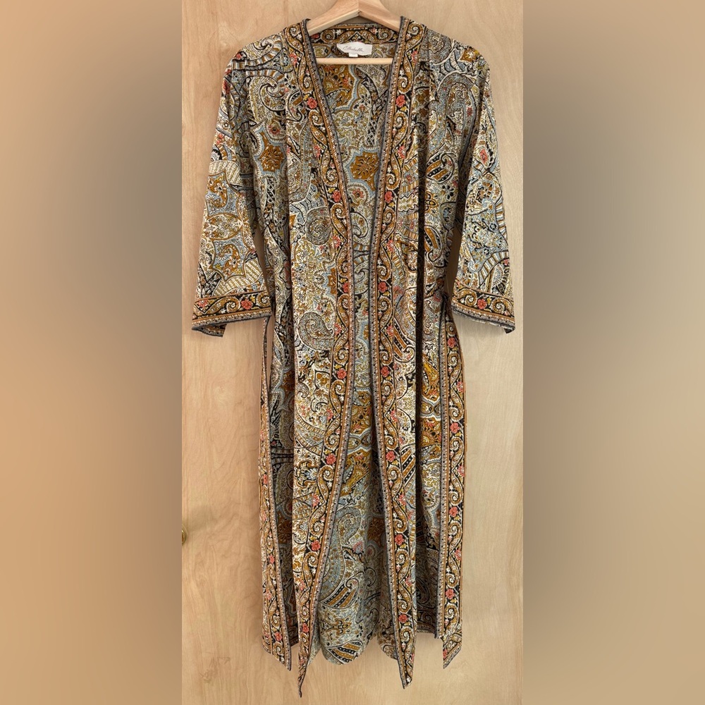 Cleobella Zoya Duster Robe - XS - Artisan Boho Kimono - Picture 7 of 16